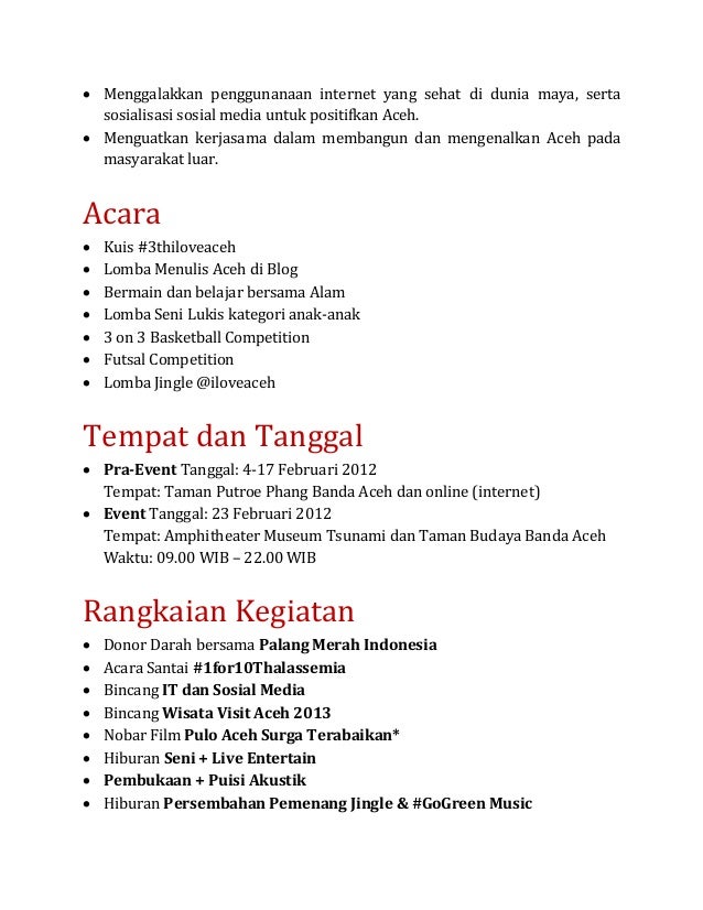 Contoh Proposal Anniversary Guru Ilmu Sosial