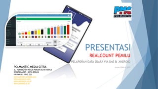Proposal aplikasi real count pemilu 2019