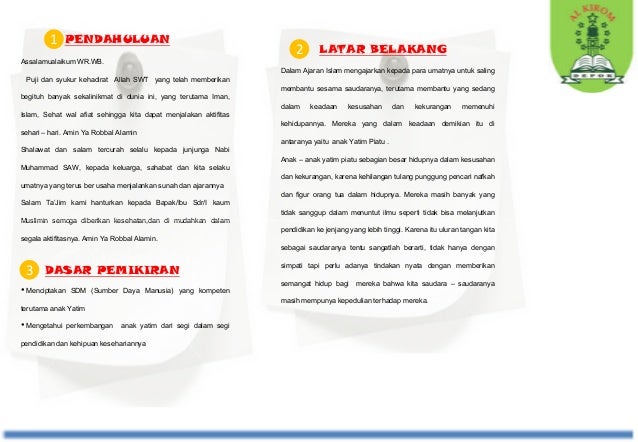 Proposal Santunan Anak Yatim