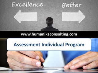 Assessment Individual Program
www.humanikaconsulting.com
 