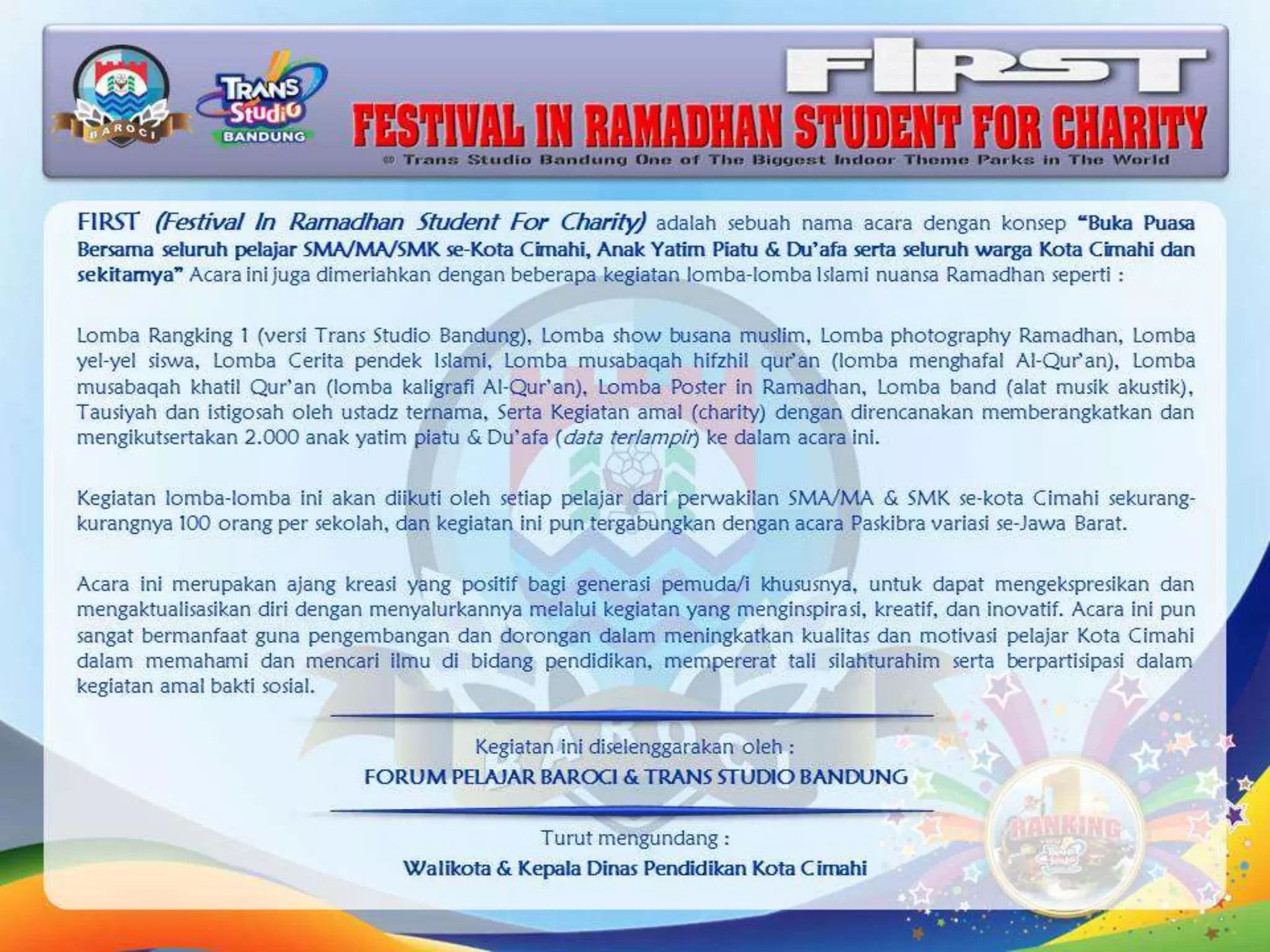 PROPOSAL BAROCI - Baraya Osis Kota Cimahi