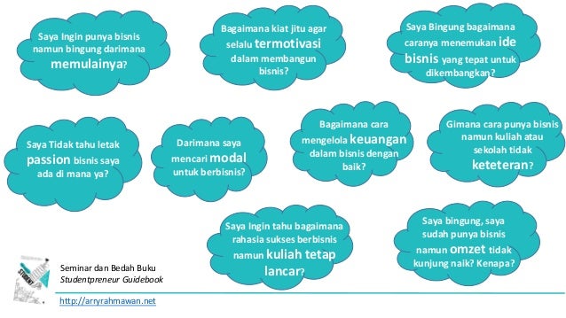 Proposal Bedah buku dan Seminar Studentpreneur Guidebook
