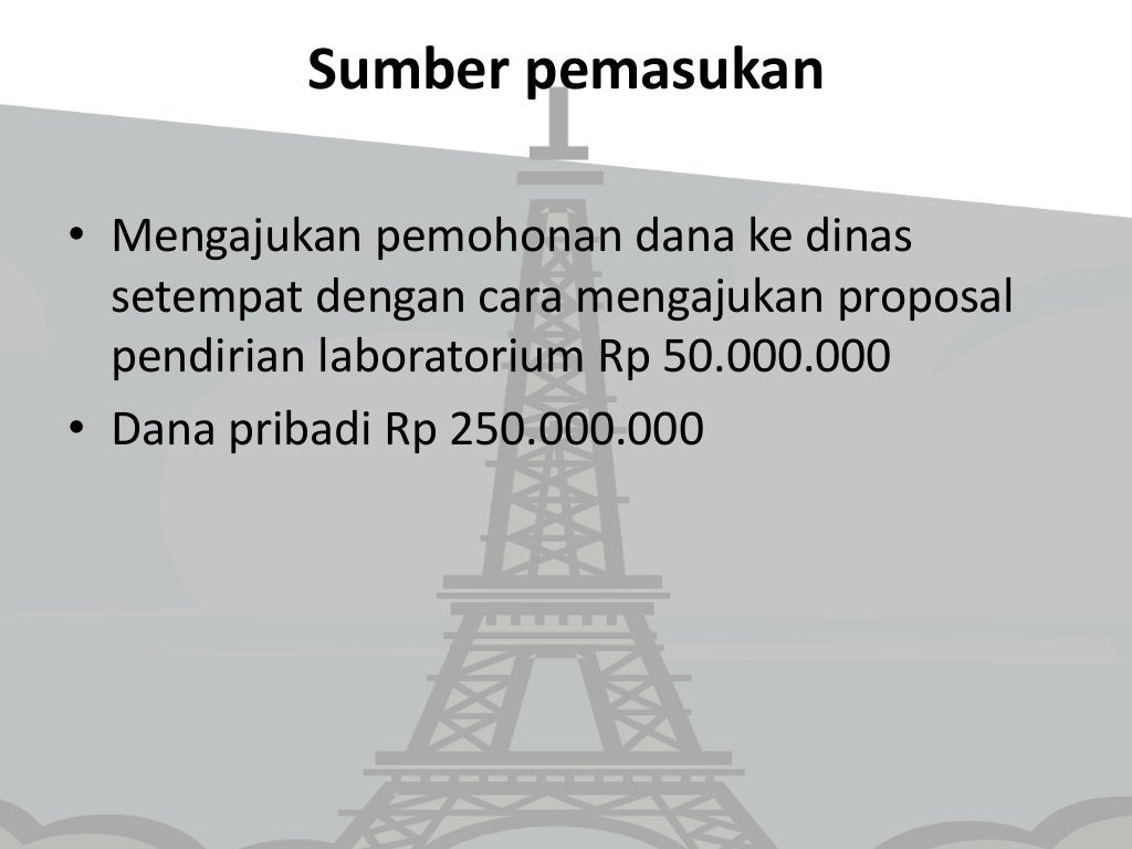 Proposal bisnis pembuatan laboratorium klinik kartini jaya