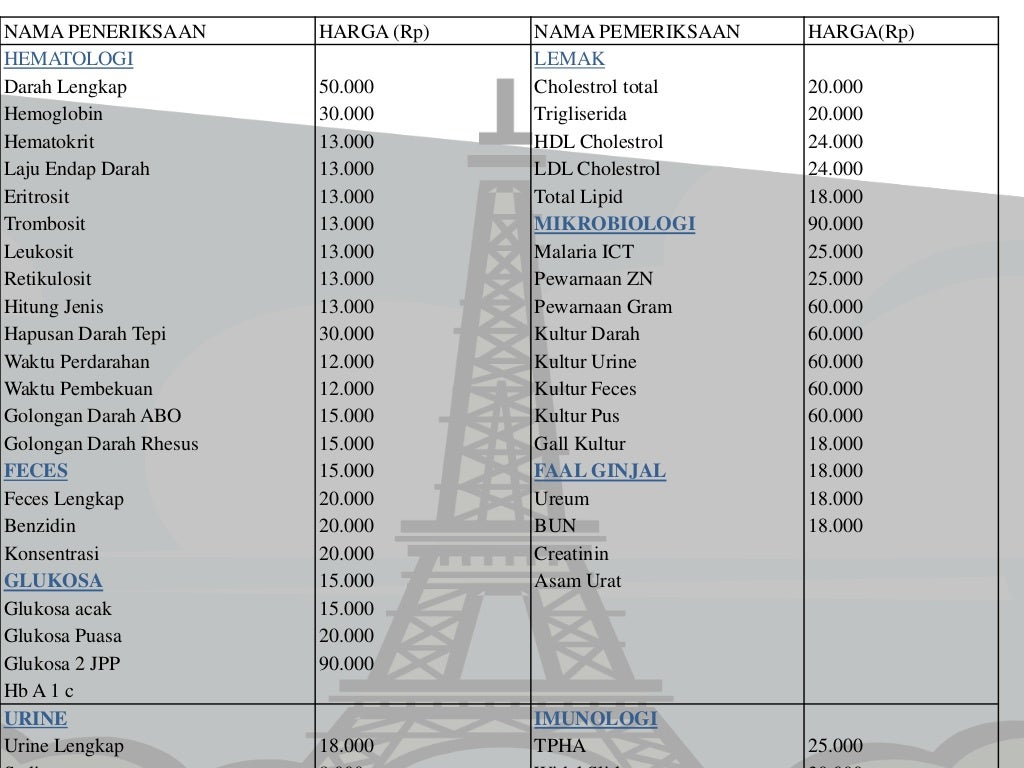 Proposal bisnis pembuatan laboratorium klinik kartini jaya