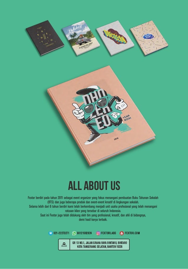 Buku Tahunan Sekolah Proposal