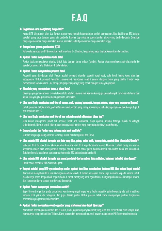 Buku Tahunan Sekolah Proposal