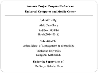 Proposal defense | PPTX