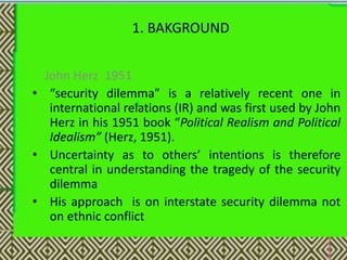 Ethnic Security Dilemma In Ethiopia; The case of Tigray,Amhara and ...