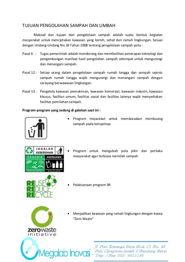 Proposal Digester Sampah Megalab Inovasi