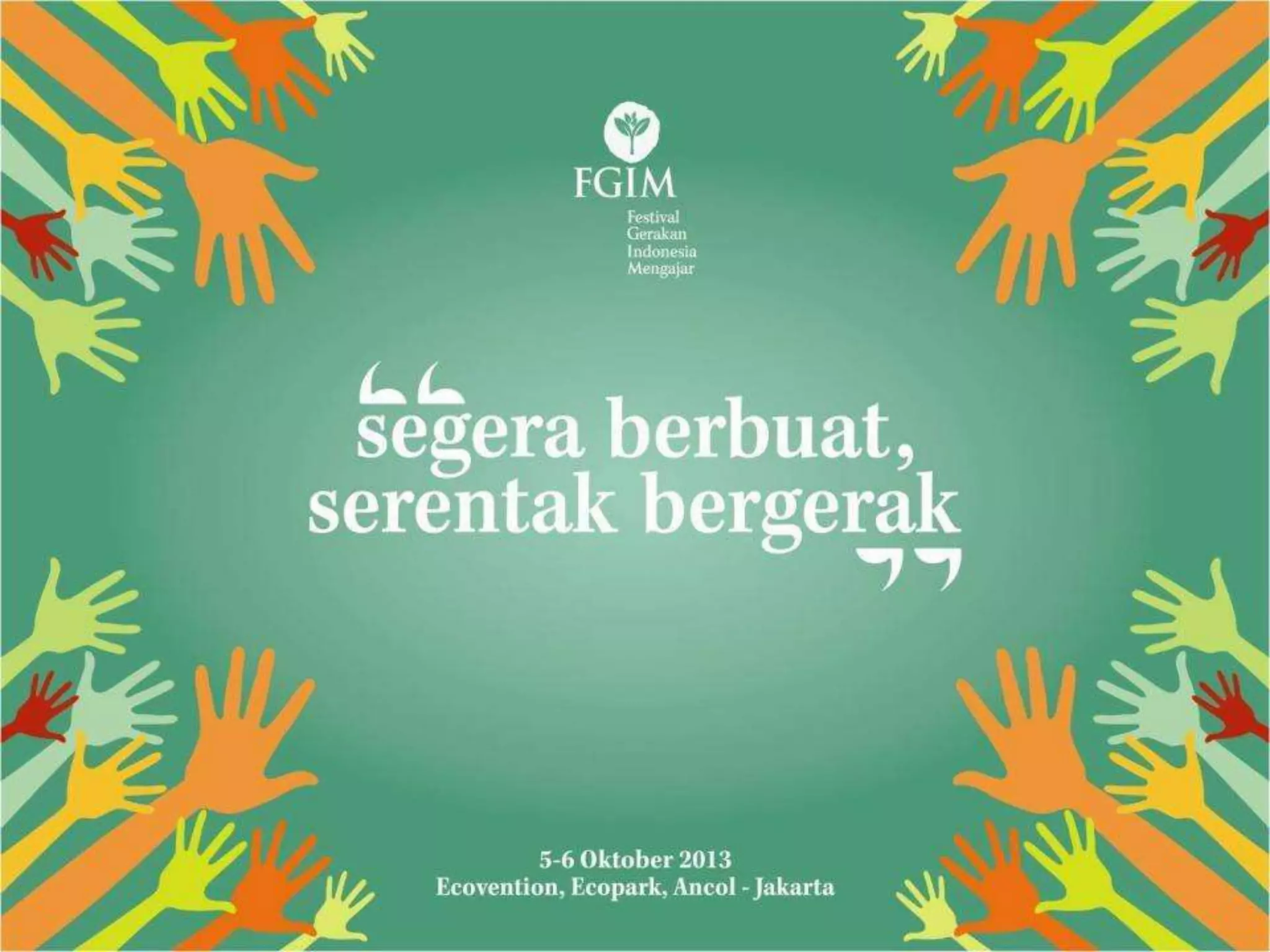 Festival Gerakan Indonesia Mengajar 2013
