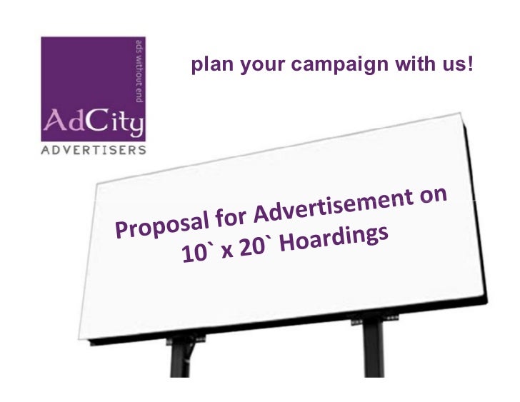 outdoor advertising proposal