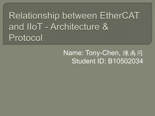 Name: Tony-Chen, 陳禹同
Student ID: B10502034
 