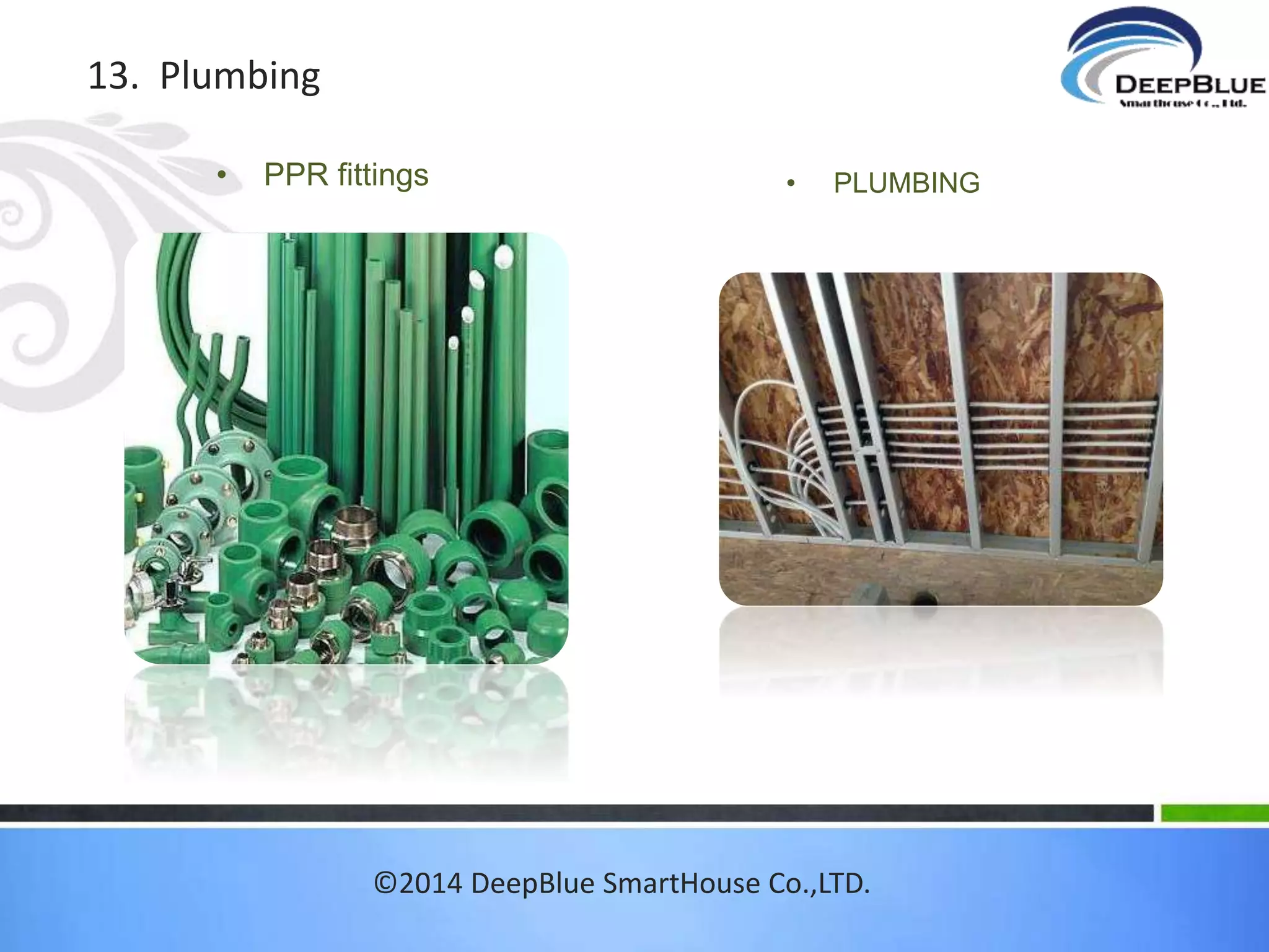 11.2 Interior Door Hardware 
©2014 DeepBlue SmartHouse Co.,LTD. 
 