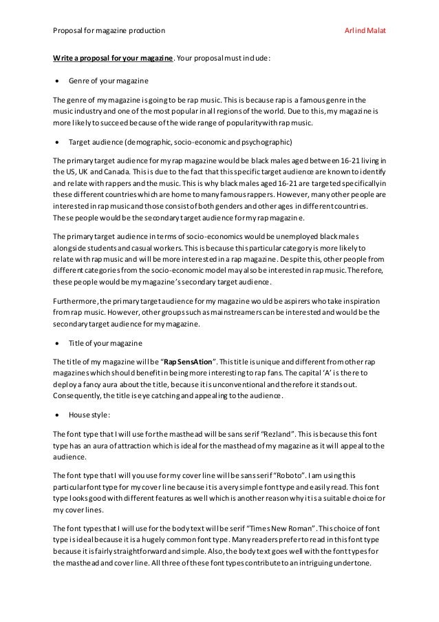 Editorial pitch example picture