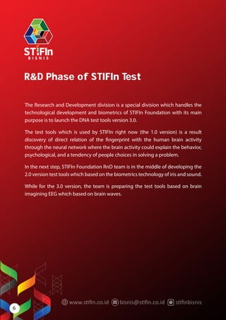 Stifin Problem Phase Change Proposal STIFIn Business | PDF