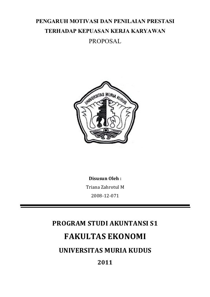 Pengaruh Motivasi Dan Penilaian Prestasi Terhadap Kepuasan Kerja Kary