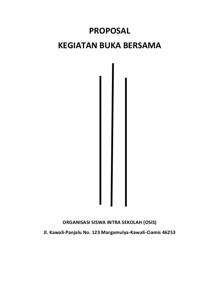 Proposal peringatan isra miraj di sekolah