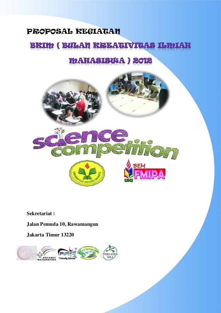 SURAT MASUK - Proposal Kegiatan Science Competition 