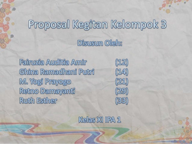 Membuat Proposal Pameran Seni Rupa / Proposal Senrup Oleh ...