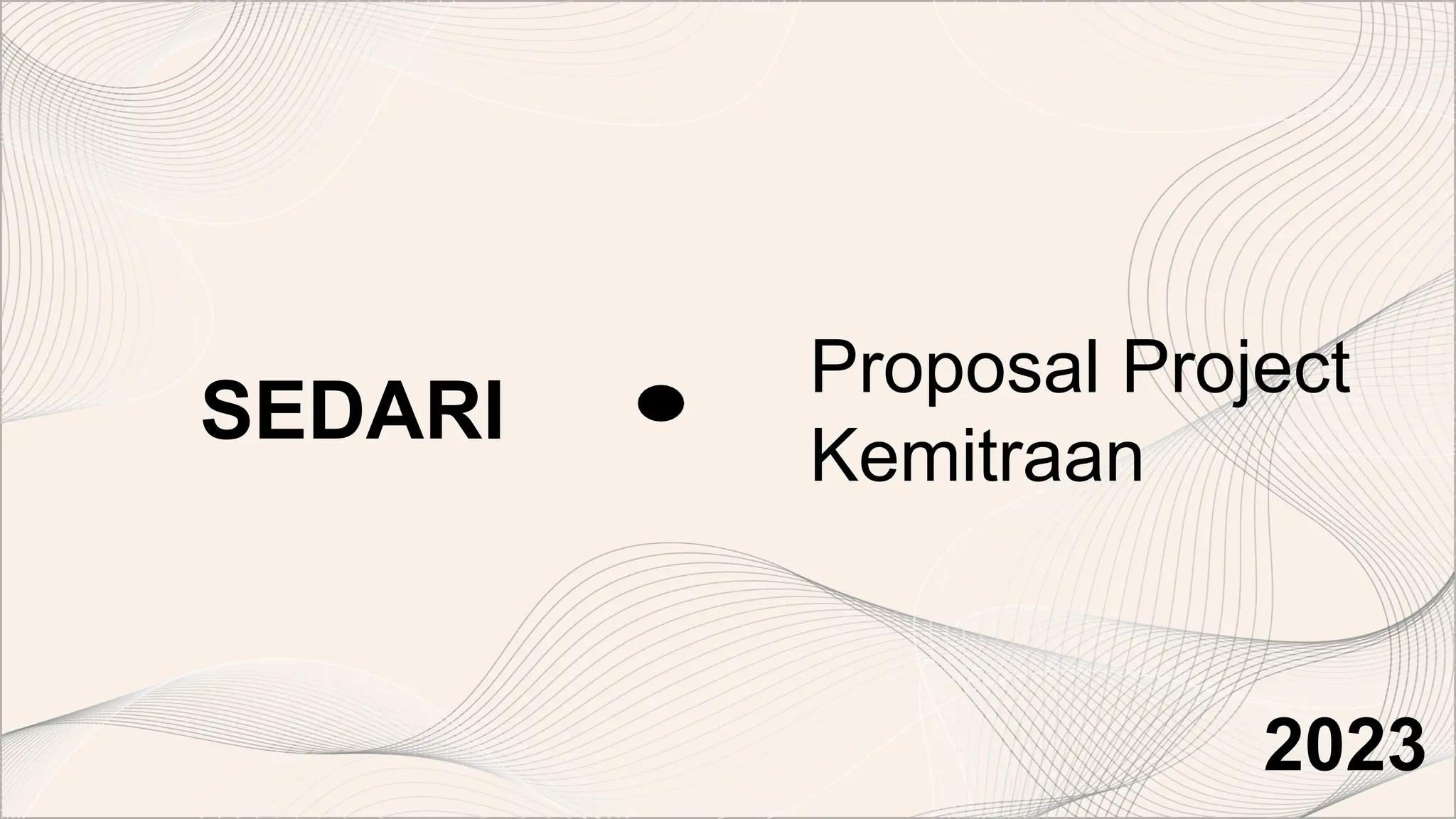 Proposal Kemitraan Sedari coffee shop indonesia sample | PDF