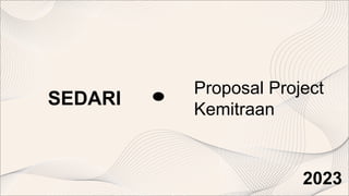 Proposal Kemitraan Sedari coffee shop indonesia sample | PDF