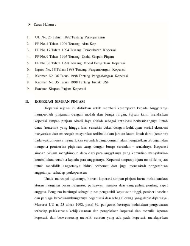 CONTOH Proposal koperasi 2 eb15 finish