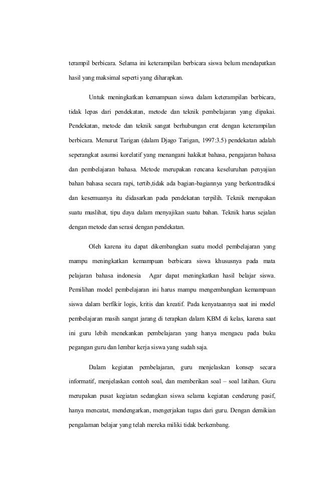 Contoh Soal Bahasa Indonesia Tentang Proposal - Belajar Saja
