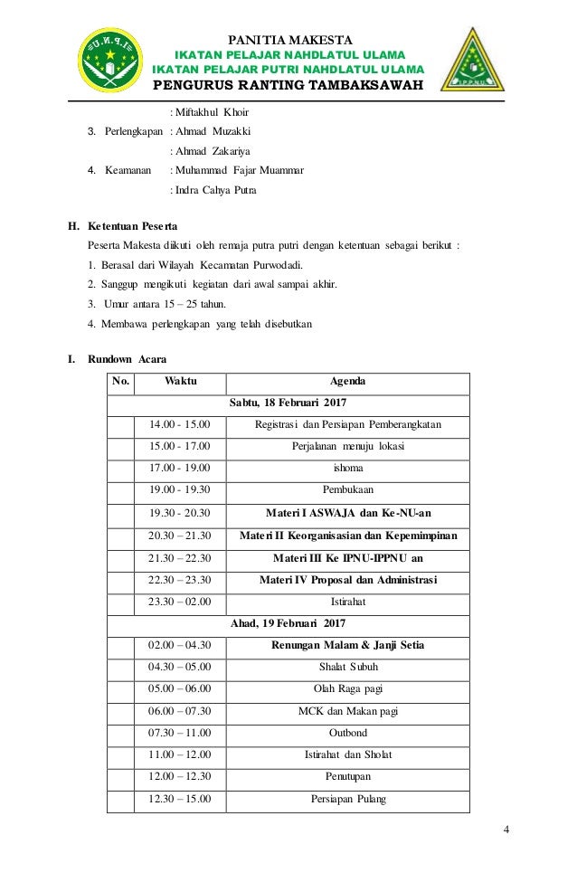 Kumpulan Teks Pembawa Acara Ipnu Ippnu Terbaik - Kumpulan Contoh Teks MC