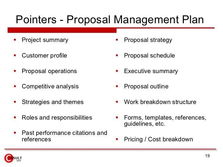 proposal management process 19 728