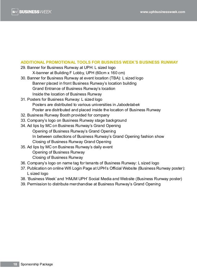 Proposal media partnership business week 2