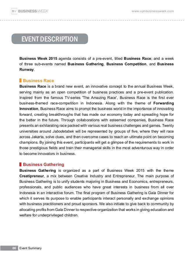 Proposal Media Partnership Business Week 2