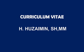 CURRICULUM VITAE
 