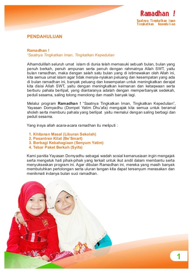 Contoh Surat Permohonan Pasar Bazar Ramadhan