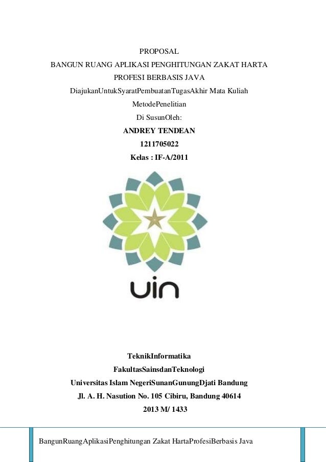 Cover Skripsi Uin Bandung - Ide Judul Skripsi Universitas