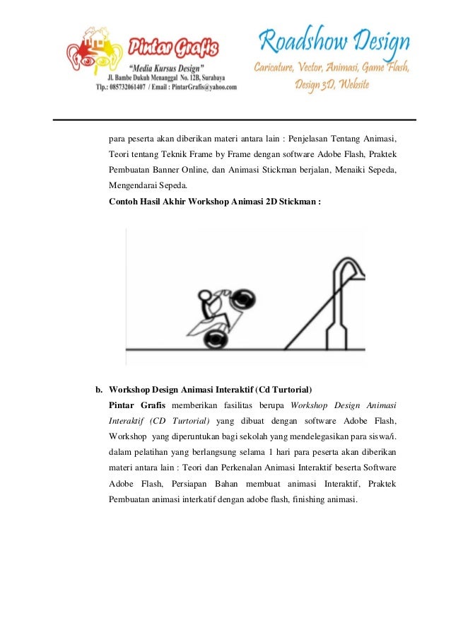 Proposal Penawaran 8 Program Workshop Design - Free 