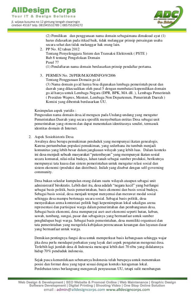 Penawaran Pembuatan Website Pdf