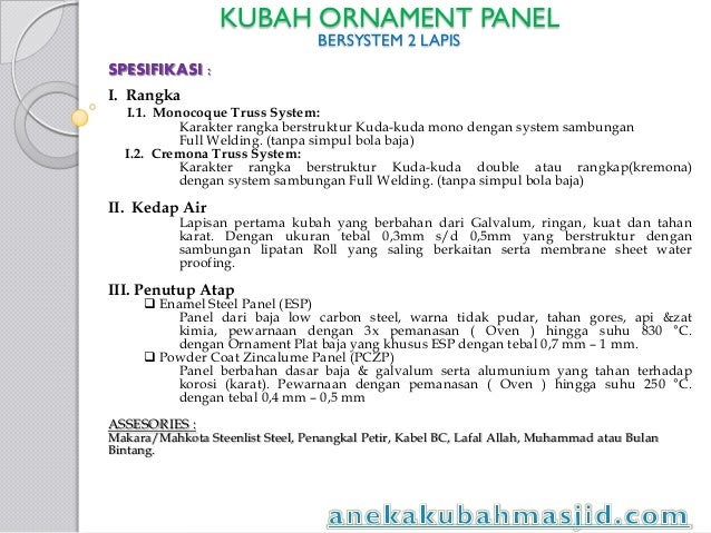Contoh Proposal Bantuan Dana Pembangunan Kubah Masjid Berbagi Contoh Proposal