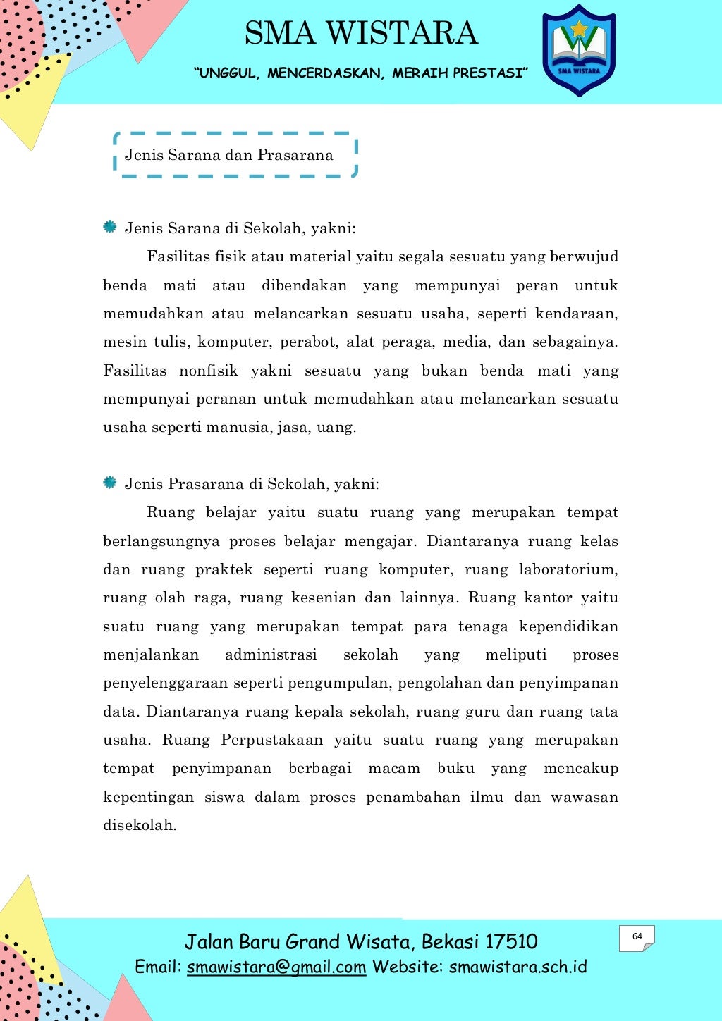 Proposal pendirian sekolah