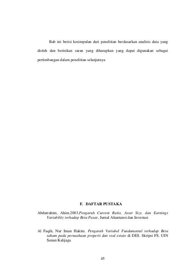 Jurnal Ekonomi Syariah Uin Jakarta Jurnal Indonesia