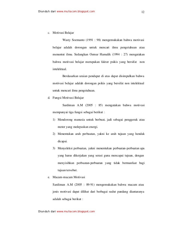 Proposal penelitian pengaruh bimbingan belajar dan motivas…