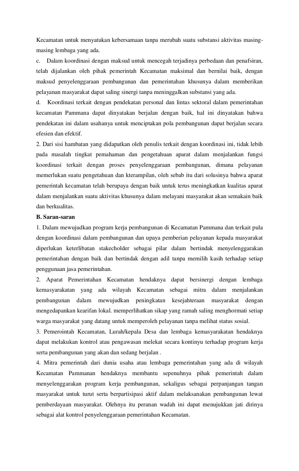 Proposal penerapan fungsi koordinasi aparat pemerintah Proposal penerapan fungsi koordinasi aparat pemerintah