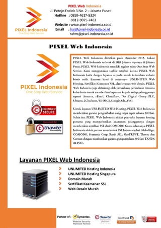 Proposal pixel web indonesia