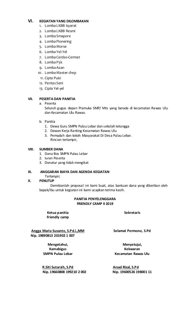 Proposal kegiatan study tour smp 06 picture