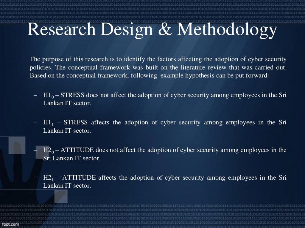 Research proposal presentation slideshare image