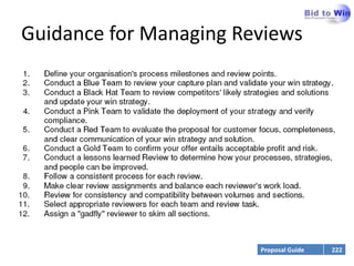 Guidance for Managing Reviews




                        Proposal Guide   222
 