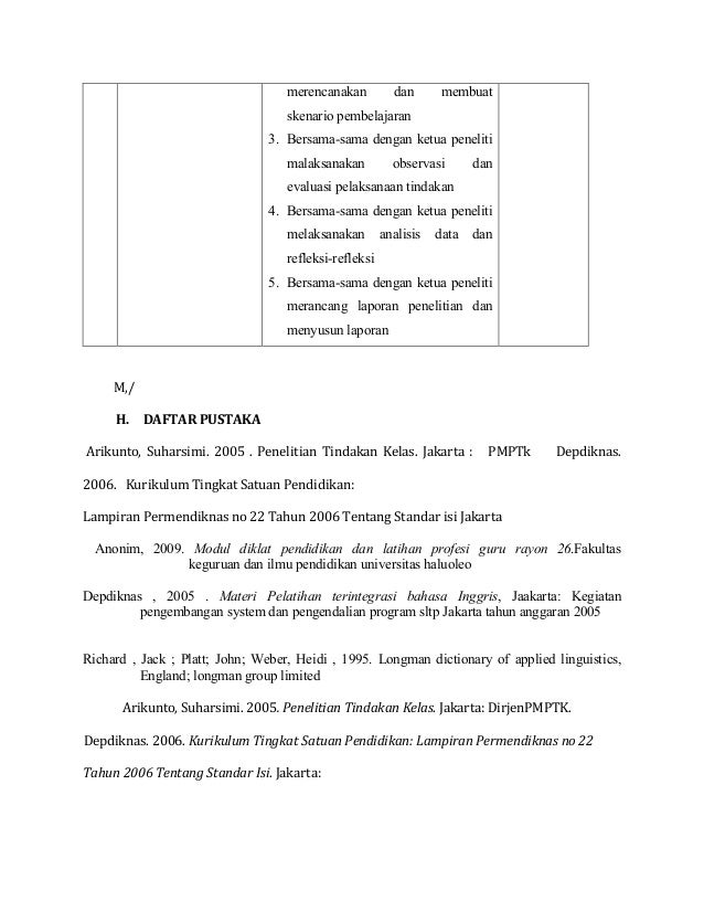 Contoh Judul Skripsi Classroom Action Research - Kimcil I