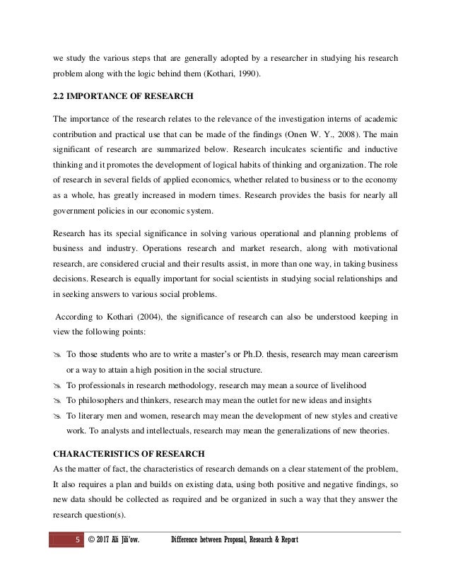 What is the difference between research proposal and position paper picture