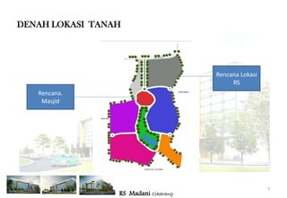 DENAH LOKASI TANAH




                                      Rencana Lokasi
                                           RS
   Rencana.
    Masjid




                                                       7
                 RS Madani Cikarang
 
