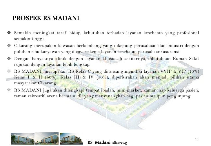 Proposal Pendirian Rumah Sakit