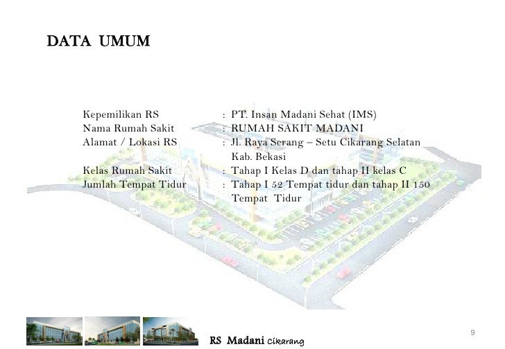 Proposal Pendirian Rumah Sakit